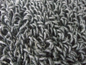 Tuftmopp Standard Classic Grau Gewebeansicht